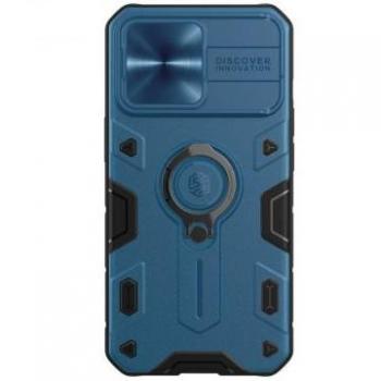 CamShield Armor Series von Nillkin – Hartschale für iPhone 13 Pro (blau)