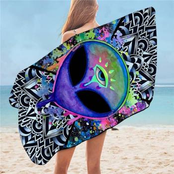 Mandala Saucerman Towel