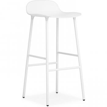 Tabouret Form Normann Copenhagen 75 cm blanc