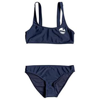 Roxy Early Ensemble de Bikini Bralette Fille 8-16 Ans Mood Indigo M