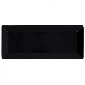 Bandeja Rectangular de Melamina QUID SELECT BASIC 32x13 cm Negra
