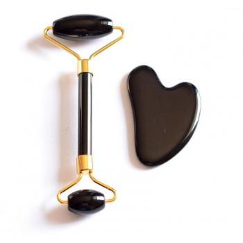 Guasha Facial en Obsidiana Negra, Cuidado de la Piel