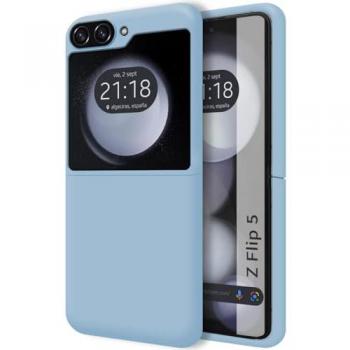 Funda de Silicona Ultra Suave para Samsung Galaxy Z Flip 5 5G color Azul