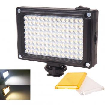 BEESCLOVER 96LED Rechargeable Video Light for DSLR Cameras