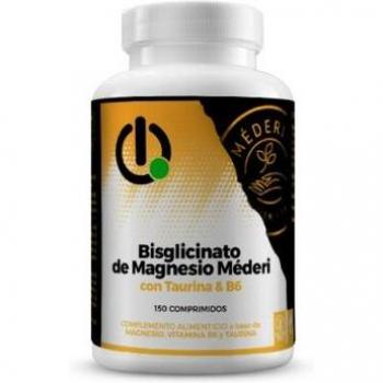 Bisglicinato de magnesio con taurina y B6 150 comprimidos de 1385 mg – Méderi