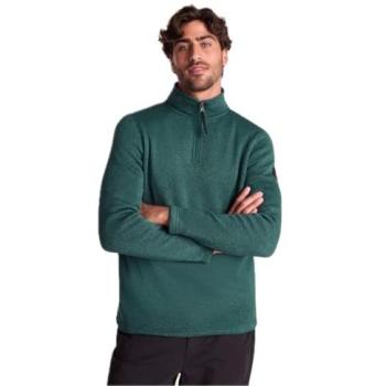 Tog 24 Green Pearson Knit Look Quarter Zip Fleece XL