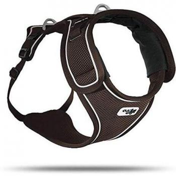 Brown Curli Belka Harness (M)