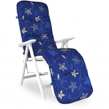 Cuscino per sedia Angerer 50 x 175 cm, Design Corfù blu
