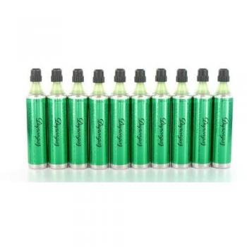 Gas per accendini S.T. Dupont colore verde, confezione da 10 pezzi