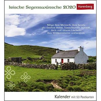Harenberg Irische Segenswünsche 2020 16x17,5cm
