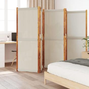 Separador de Ambientes 5 Paneles, Gris Suave, 350x180 cm – Maison Exclusive
