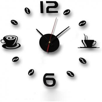 Horloge Acrylique Auto-Adhésive Grande Taille