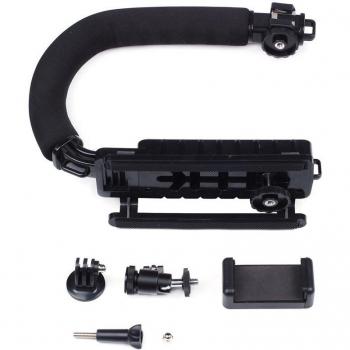 Kamera Stabilisator C-Typ mit Halterung für DSLR und SLR
