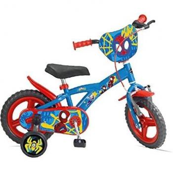 Huffy, Bicicletta 12 pollici Disney Spidey Baby-Boys, Blu, One size
