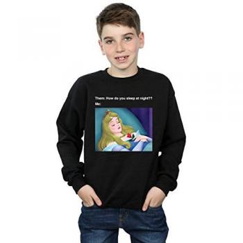 Disney BI12225 Black Kids’ Sleeping Beauty Sweatshirt