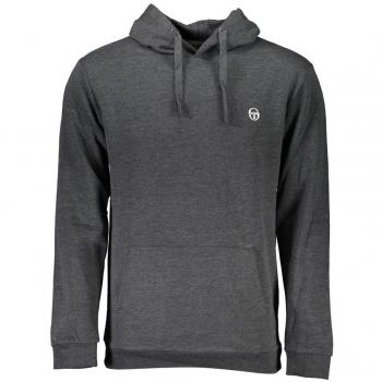 Sergio Tacchini Gray Hooded Sweatshirt