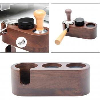 Houten Koffie Tamper Mat Stand