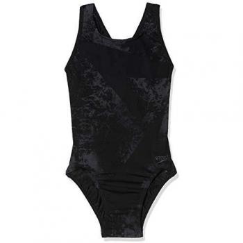 Maillot de Bain Femme Speedo Flyback Noir/Gris Oxyde FR : S