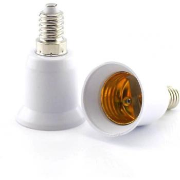 E27 to E14/E12/GU10/B22 LED Bulb Adapter