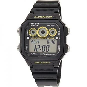 Montre Casio AE‑1300WH‑1AVDF Homme – Design Urbain