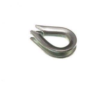 WIRE ROPE THIMBLE 3MM 1/8 INCH ZINC PLATED STEEL