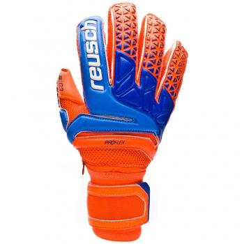 Reusch Männerhandschuh Prisma Pro G3 Ortho‑Tec 3870950 (Orange/Blau/Orange), Größe 9,5