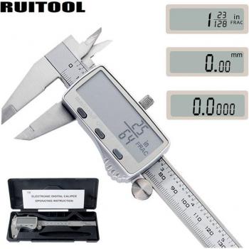 RUITOOL Stainless Steel Digital Micrometer 0-150mm