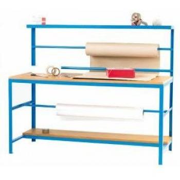 Blue & Wood 1525x610x1525 mm Economy Packing Bench