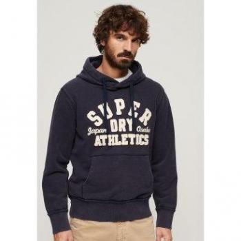 Felpa con Cappuccio Superdry Vintage Athletic Eclipse Navy S
