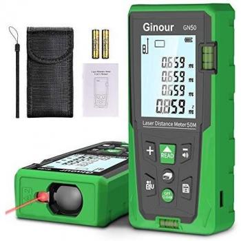 Laser Distance Meter, Ginour IP54 50M/164ft