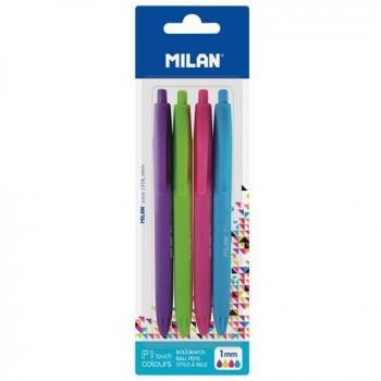 Pack Milan P1 Touch – Stylos Ronde 1 mm, 4 couleurs