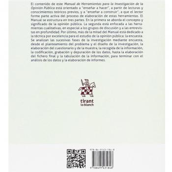 MANUAL DE HERRAMIENTAS PARA LA INVESTIGACIÓN DE LA OPINIÓN PÚBLICA