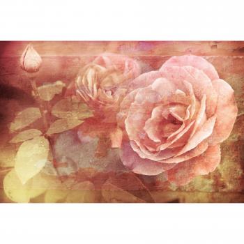 Papermoon Fototapete »Vintage Blumendesign«