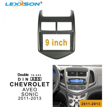 Placa de instalación Doble Din 9 para Chevrolet Aveo Sonic