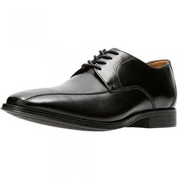 Clarks Gilman Modus Schwarzer Derby in Leder – 7,5 UK / 41,5 EU