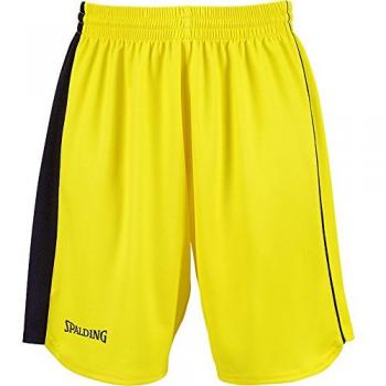 Spalding 4her II Women's Running Shorts Yellow Black