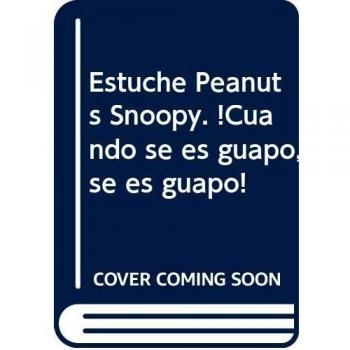 ESTUCHE PEANUTS SNOOPY CUANDO SE ES GUAPO SE ES GUAPO