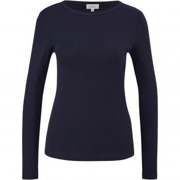 S.Oliver Damen T-Shirt mit U-Boot-Ausschnitt
