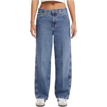 Female Blue Barrel Guess Jeans, Size 26