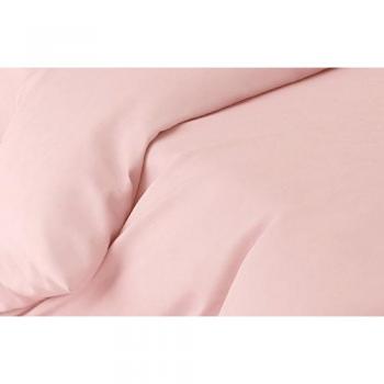 ANNE DE SOLENE – Housse Couette Vexin 240×220 O Rose Percale 80F