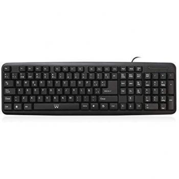 Clavier Ewent EW3109 USB+PS/2 Noir