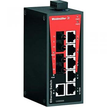 Commutateur Weidmüller 6 Ports Ethernet IE-SW-BL08-6TX-2ST