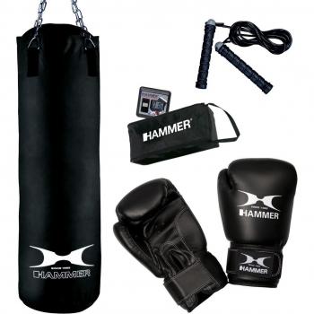 Finnlo Black Chicago Boxing Pack – One Size, Unisex