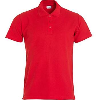 CLIQUE Red Polo XL – Basic Edition