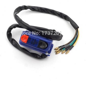 7/8 Motorcycle Handlebar Power Switch with Horn and Headlight Features
