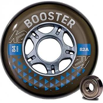 K2 84mm Black and Grey Inline Wheels