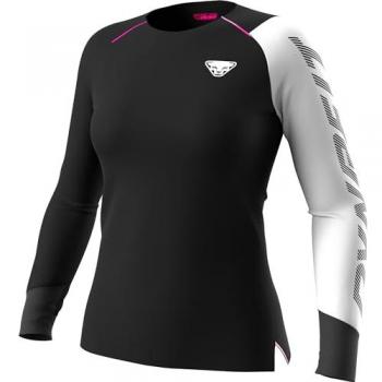 Maglia Dynafit Dna W Manica Lunga Donna Black/Grey Taglia M