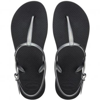 Havaianas Freedom Women's Sandals, Black/Graphite