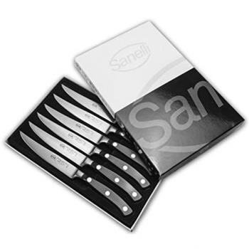 Confezione Coltelli Costata 6 Pezzi Sanelli Ergoforce
