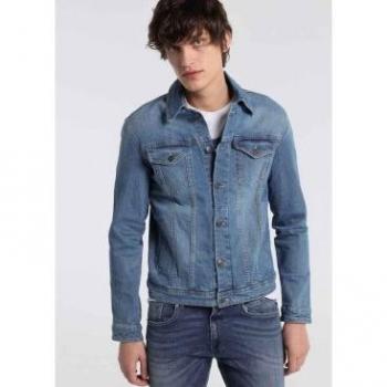 Cazadora de denim Six Valves
